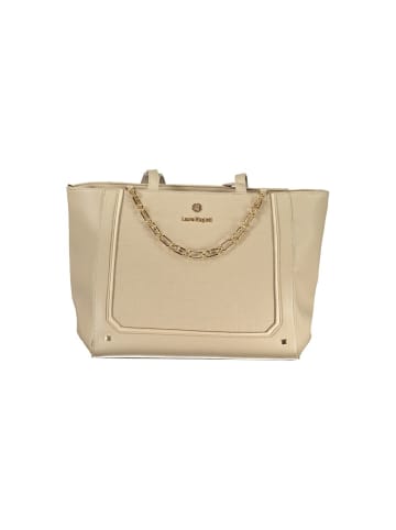 Laura Biagiotti Beige PVC-Handtasche