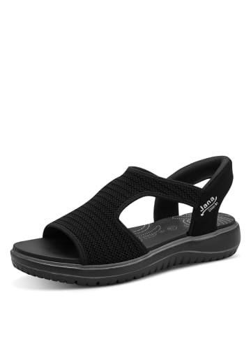 Jana Sandale Sandalette in schwarz
