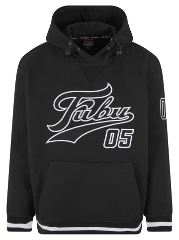 FUBU FUBU Herren FM223-004-3 Varsity Heavy Hoodie in black/white