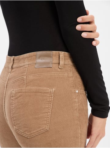 BRAX Cordhose Mary in taupe