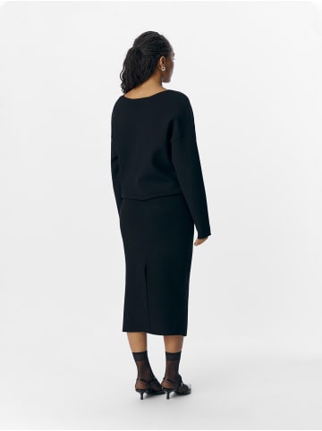 Object Strickpullover in Black