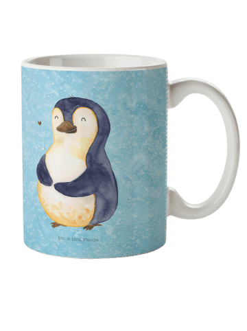 Mr. & Mrs. Panda Kinderpott Pinguin Diät ohne Spruch in Eisblau