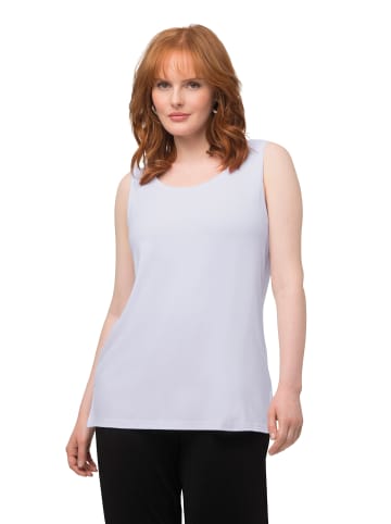 Ulla Popken Strick-Top in classic weiß