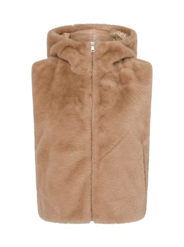 Marie Lund Weste in camel - 0002
