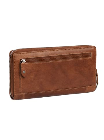 The Chesterfield Brand Havana Geldbörse RFID Schutz Leder 19 cm in cognac