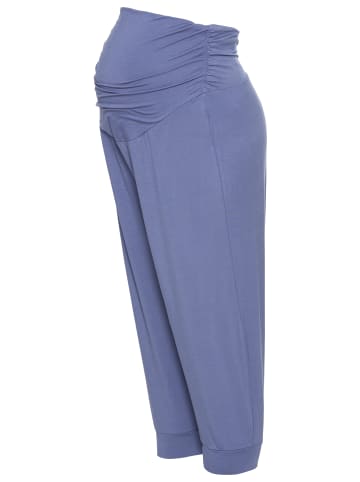 neun 9 monate Umstandsharemshose in blau