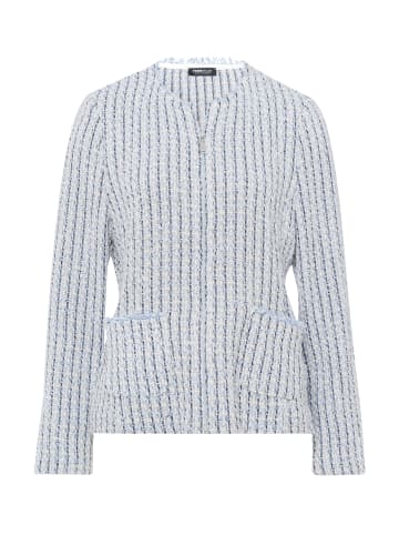 Frank Walder Blazer in feminin leichter Optik in Light Aqua/Pacific Blue