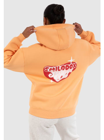 SMILODOX Hoodie Riva in Aprikose