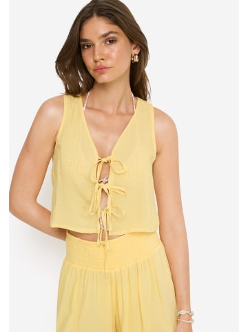 LSCN BY LASCANA Blusentop in pastel yellow