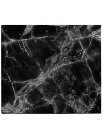 Zeller Present Herdblende-/Abdeckplatte in schwarz
