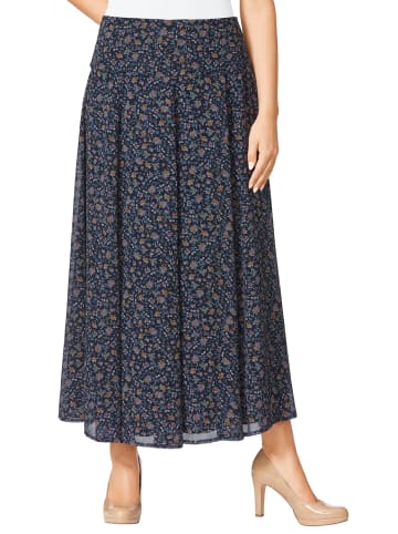 WITT WEIDEN Rock in marine-bedruckt