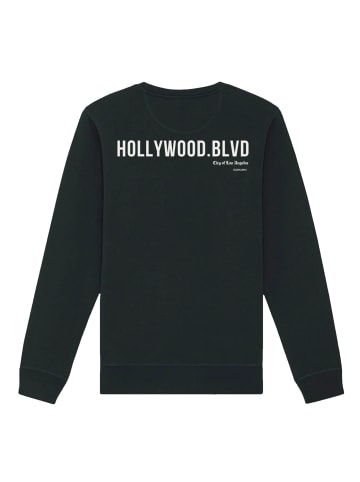 F4NT4STIC Unisex Sweatshirt Hollywood boulevard in schwarz