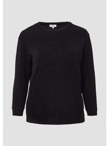 s.Oliver Sweatshirt in 99D0_schwarz