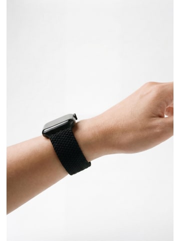 WRISTR Smartwatch-Armband (2-tlg. Set) Motus-Weave in Gelb / Schwarz / Silber