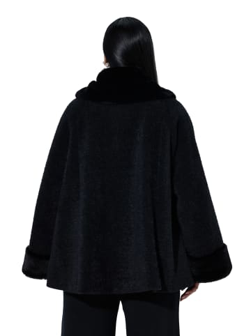 Ulla Popken Parka in schwarz