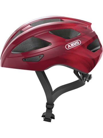 ABUS Fahrradhelm Macator in bordeaux red