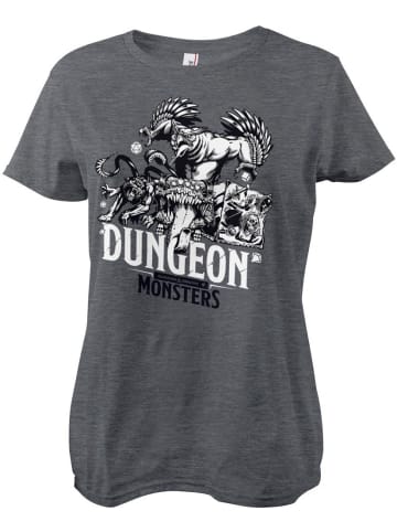 Dungeons And Dragons Shirt "D&D Dung. Monsters" in Grau