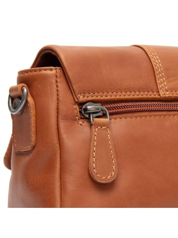 The Chesterfield Brand Clifden Umhängetasche Leder 21 cm in cognac