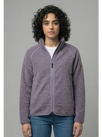 Derbe Fleecejacke Kuschelby in Purple Sage