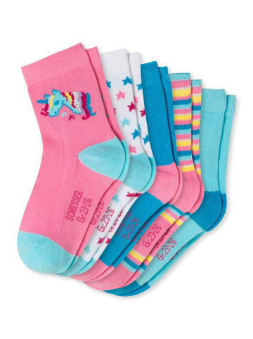 Schiesser Kindersocken Mädchen Einhorn in Mehrfarbig