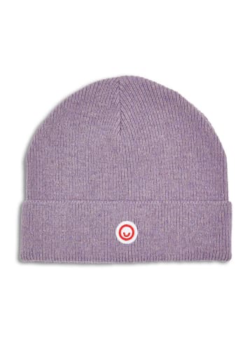 MANITOBER Strick Beanie in Lilac