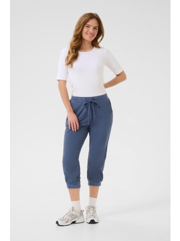 Kaffe Caprihose Naya Regular fit in Vintage Indigo