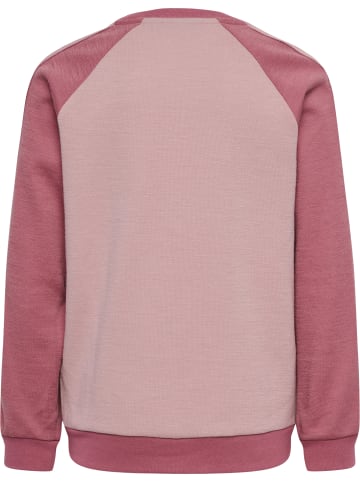 Hummel Sweatshirt Raglanärmel Hmlwulbato Mädchen in WOODROSE