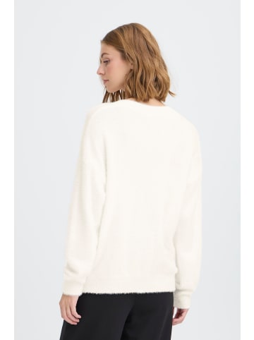 ICHI Strickjacke IHBRULA Loose fit in Cloud Dancer