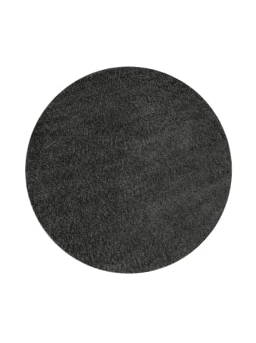 ESPRIT Hochflorteppich #Whisper Shag in anthrazit grau