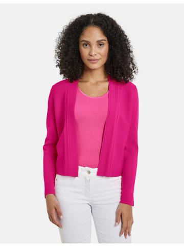 Gerry Weber Jacke Strick in Solar Pink