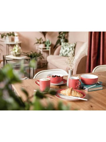 Seltmann Weiden 30er Set Kombiservice Liberty Pure Colors in Flamingo Red