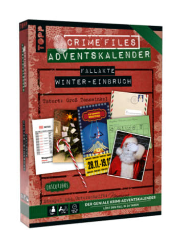 Frech Spiel - Crime Files - Fallakte: Winter-Einbruch. Der geniale Krimi-Adventskalen