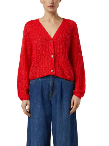 comma Strickjacke in rot - 0001