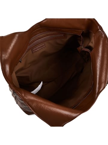 Valentino Crystelle Shopper Tasche 39 cm cuoio