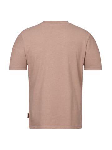 naketano T-Shirt Adonis Fischer Mocca Melange