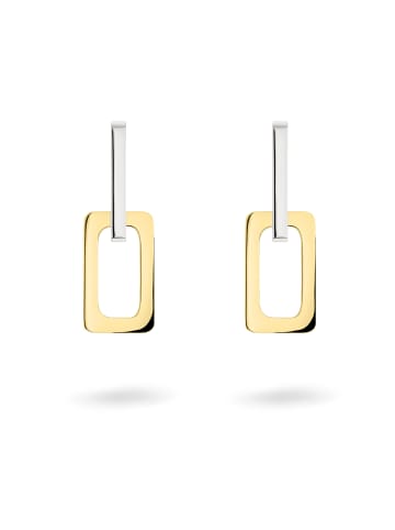 LIEBESKIND BERLIN Creolen The Mini Link in bicolor silber / roségold