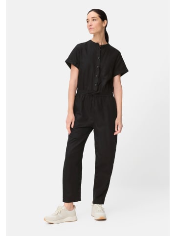 Camel Active Jumpsuit mit Knopfleiste in Kaviar
