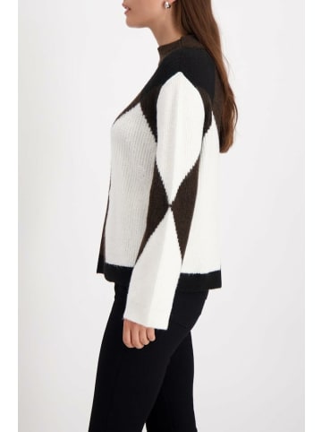 monari Strickpullover für Damen in dunkel-braun