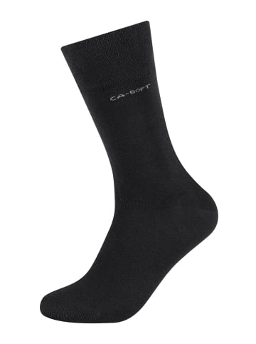 camano Socken bamboo 4er Pack black