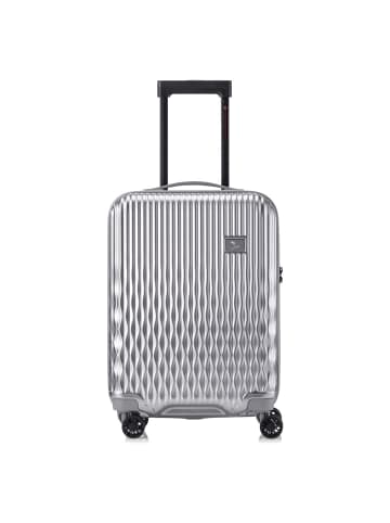 Pack Easy Flow 4 Rollen Kabinentrolley S 52 cm silver