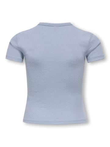 KIDS ONLY Kurzarm T-Shirt KOGELVA Basic in cashmere blue