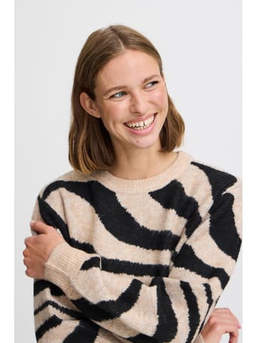 b. young Strickpullover BXMINYA Relaxed fit in Black Mix