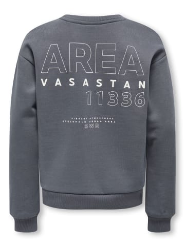 KIDS ONLY Sweatshirt KOGZENJA in blackened pearl