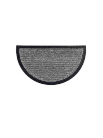 Astra Fußmatte für Innen & Außen BORDER HALBRUND 1 in Silber