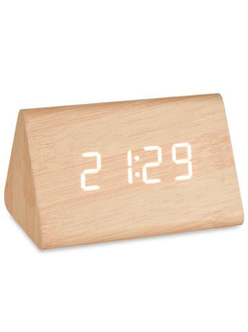 GIFTDECOR Digitaler Wecker in weiß