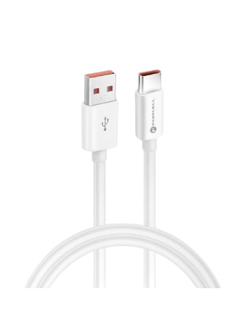 COFI 1453 Ladekabel USB A zu Typ C QC4.0 3A/20V 60W C336 schnelles in Weiß