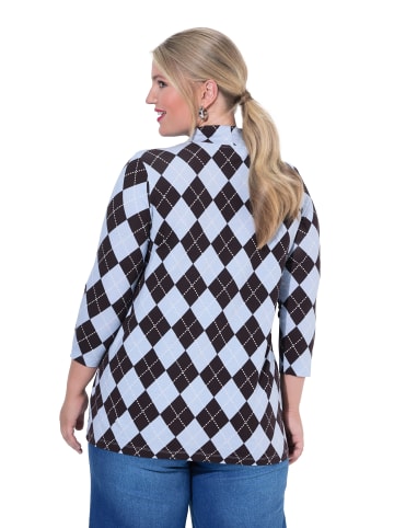 MIAMODA Shirt in quellenblau