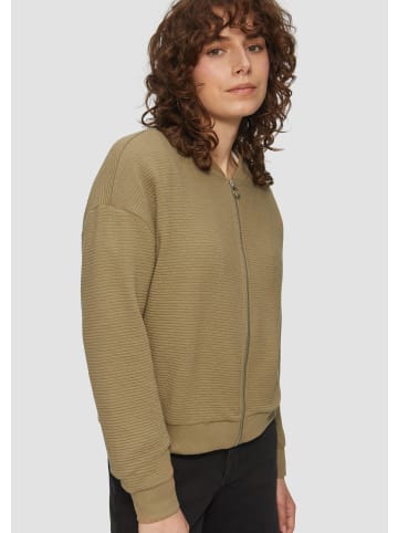 QS Sweatshirt in 7854_olivgrün