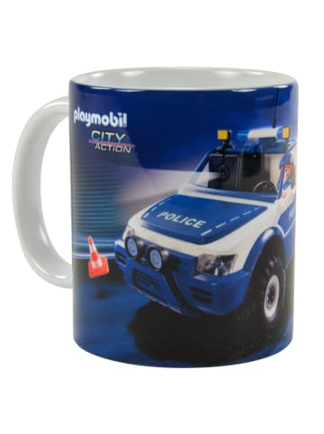 United Labels Playmobil Tasse City Action - Polizei  320 ml in Mehrfarbig