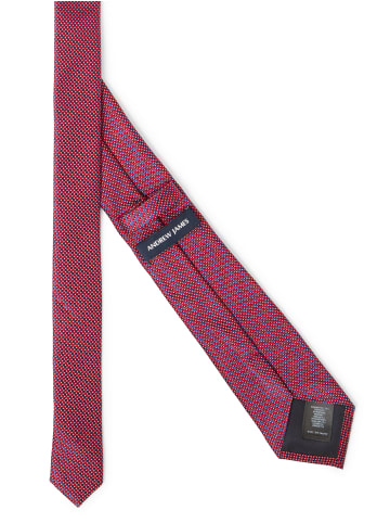 Andrew James Krawatte in marine bordeaux - 0002